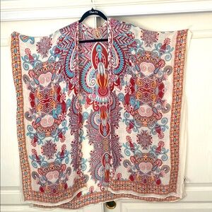 Modena- Bohemian Patterned Kaftan Top